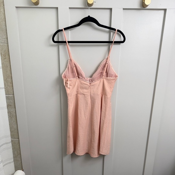 Selfie Leslie Blush Pink Bodycon Dress - Picture 5 of 5